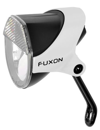 Fuxon LED F-20 mit Reflektor, Sensor, Schalter und Standlicht 20 Lux schwarz-weiß