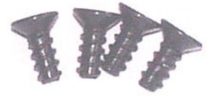 Shimano Kettenschutzscheiben-Schraube 4er-Set M-151/191 Nexave Altus Acera Alivio Deore Y-1D298010