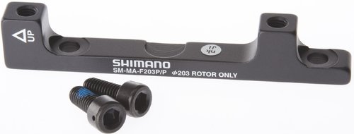 Shimano Adapter VR Postmount Bremse auf Postmount Befestigung mit 203mm Scheibe SM-MA-F203P/P