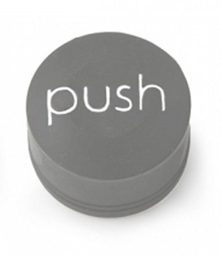 Croozer Staubkappe für Steckachse Kid mit Beschriftung "Push" grau Stückpreis ! passend ab 2016