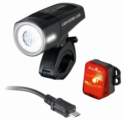 Sigma Lightster-USB und Nugget mit Akku für USB-Ladegerät