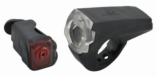 Fuxon Silicone-USB-Set Beamer 20 Lux und Backlight mit Akku vorne und hinten