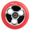 Chilli Pro Scooter Ersatzrolle Wheel Parabol 100mm red PU / black core