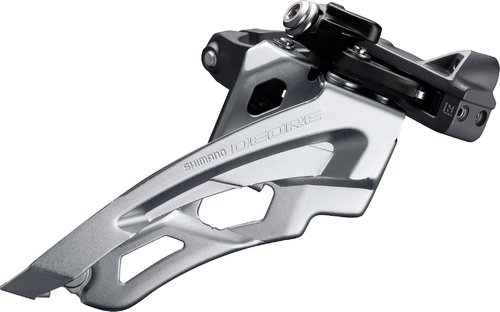 Shimano Deore FD-M6000-M ab 2018 10x3-fach Sideswing Middle-Clamp Frontpull 66-69° schwarz