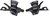Shimano Deore SL-T6000 ab 2018 mit Anzeige 3/10-fach schwarz-Paar