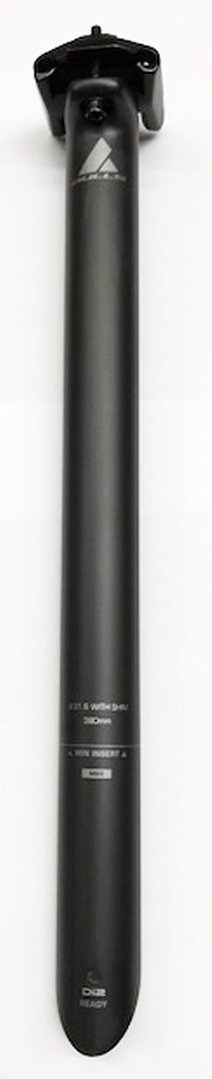 Bulls Duroflex Flex Carbon Patentstütze 31,6 Ø Länge 380mm schwarz matt neu 