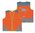 WOWOW Reflexweste "Nutty Jacket" für Kinder orange  3-4 Jahre (Gr.XS / 98-104)