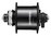 Shimano DH-UR700-3D Alfine 3 Watt für Scheibenbremse Center-Lock mit Schnellspanner 32 Loch schwarz