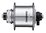 Shimano DH-UR700-3D Alfine 3 Watt für Scheibenbremse Center-Lock mit Schnellspanner 32 Loch silber