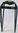 Standwell 28" Alu Rohrträger I-Rack-2 ab 2020 mit Scheibenbremsbefestigung schwarz mit Federklappe