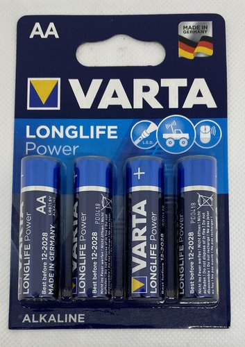 Varta Mignon High Energy (LR6, AA, AM3) Stückpreis ! 1 Packung = 4 Stück