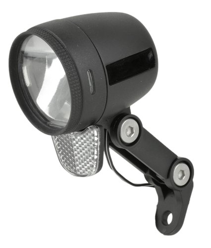 Fuxon LED FS-50-SL-ND Nabendynamo mit Sensor und Standlicht 50 Lux schwarz