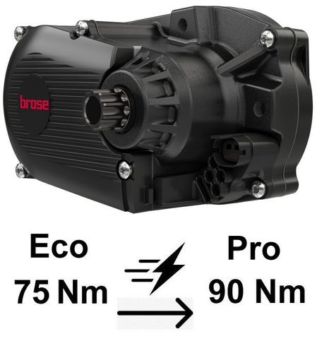 Biketec Motor-Upgrade Brose Eco (75Nm) -> Pro (90Nm)