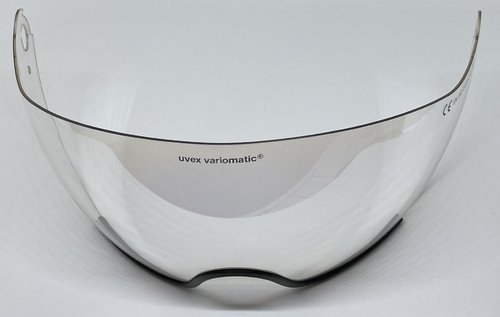 Uvex Visier für Finale-Visor Variomatic (S1-S3) fullmirror silver für Gr.1 52-57cm