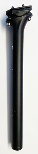 Zecure SP-HD002 2-Bolt mit 0mm Versatz schwarz bis 140kg Fahrergewicht