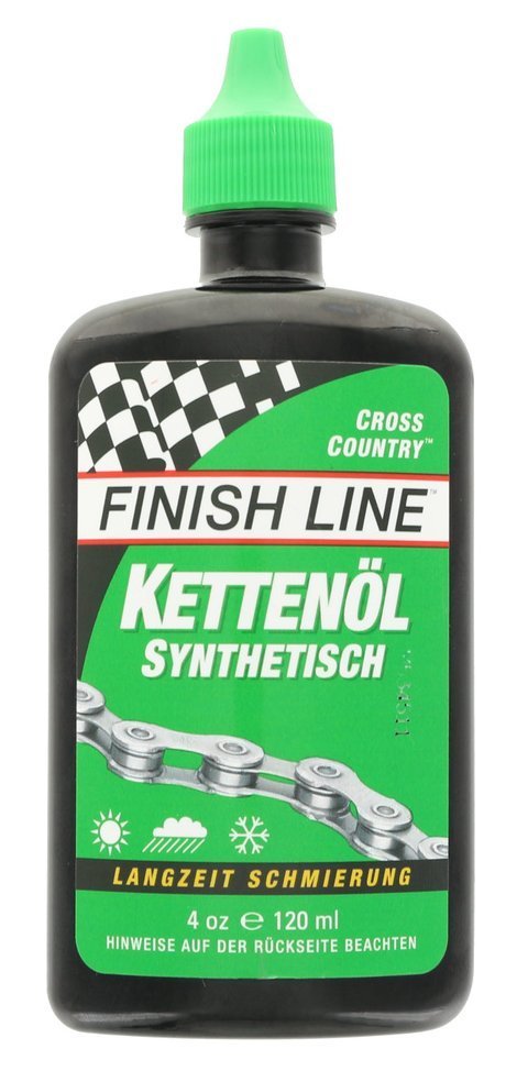 Finishline Kettenöl Cross Country synthetisch 120ml - ZEG Radsport