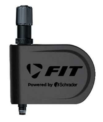Biketec Reifendrucksensor FIT AV / Autoventil / Schrader 1 Stück für Vorder- oder Hinterrad