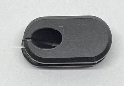 Bulls Kabelführung (Stopfen) oval für 1 Leitung mit Ø 5mm für Rahmenöffnung 7x17mm