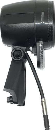 Fuxon LED FS-50-EB E-Bike 6-12 Volt 50 Lux schwarz mit Hipo-Stecker für Brose-Antriebe