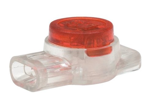 Würth Quetschverbinder 3-polig rot für 0,4-0,9mm Leitungsdurchmesser (max. 1,67mm incl. Isolierung
