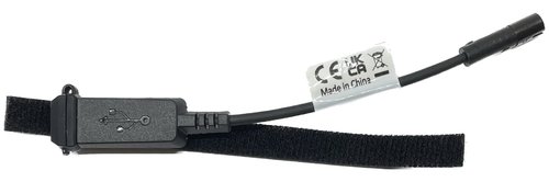 Biketec USB-C Ladebuchse 1.5 A mit Klettbefestigung oder Kabelbinder 70mm