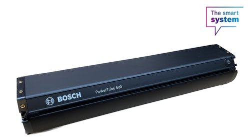 Bosch Akku PowerTube integriert ab 2023 "the Smart System" horizontal 500Wh schwarz